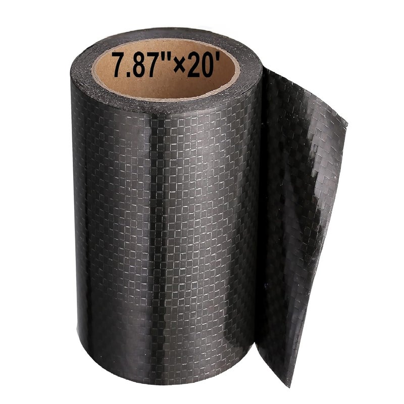 PlusRoc RV Underbelly Material RV Underbelly Tape Waterproof Flex Belly Tape with Permanent Sealing Adhesive for Mobile Home, Camper Travel Trailer, Tear Repair Patch(7.87'' x 20') - Image 1